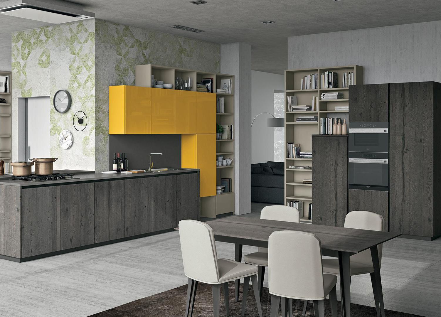 China Hot Modern Kitchen Cabinet