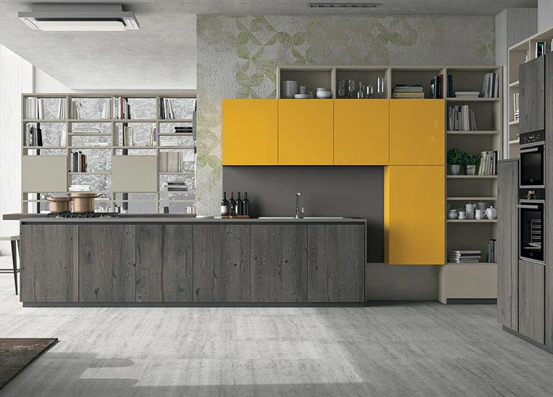 China Modern Kitchen Cabinet factory小图