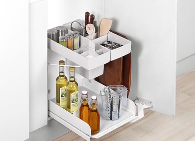 Multi-layer partition basket Multi-layer partition basket