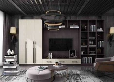 Set Cabinet yr Uned Deledu